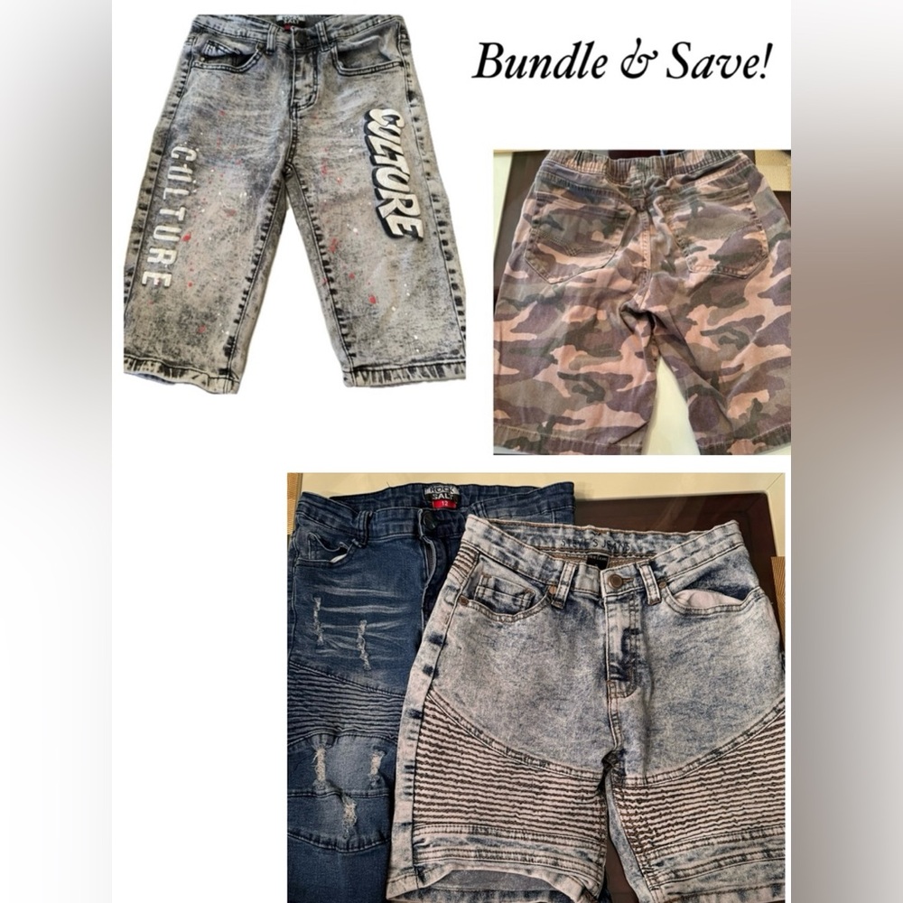 4 Boy’s Shorts-Save & Bundle! Lot of 4